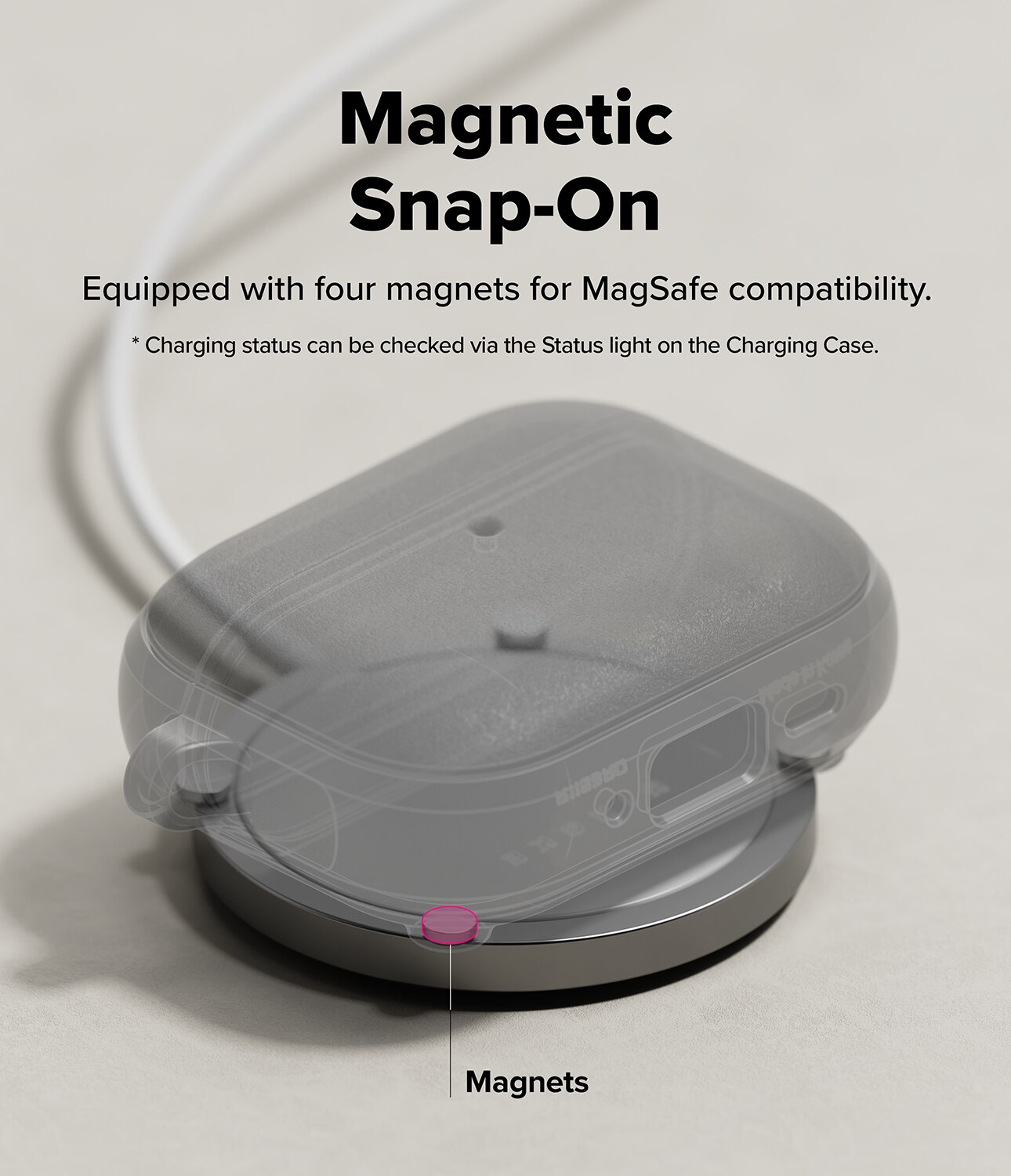 Onyx Magnetic Case Apple AirPods Pro 3 Sort