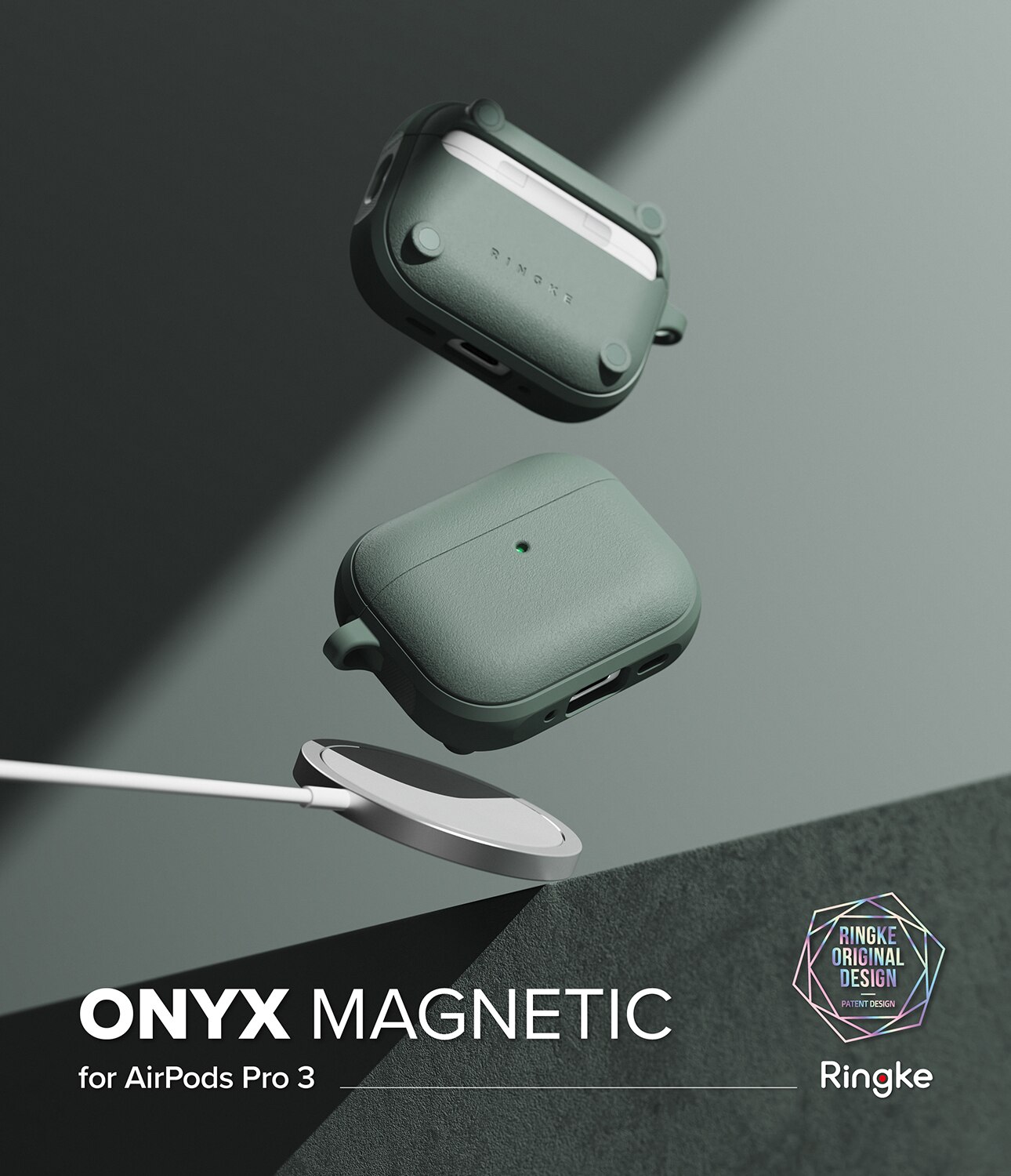 Onyx Magnetic Case Apple AirPods Pro 3 Sage Green