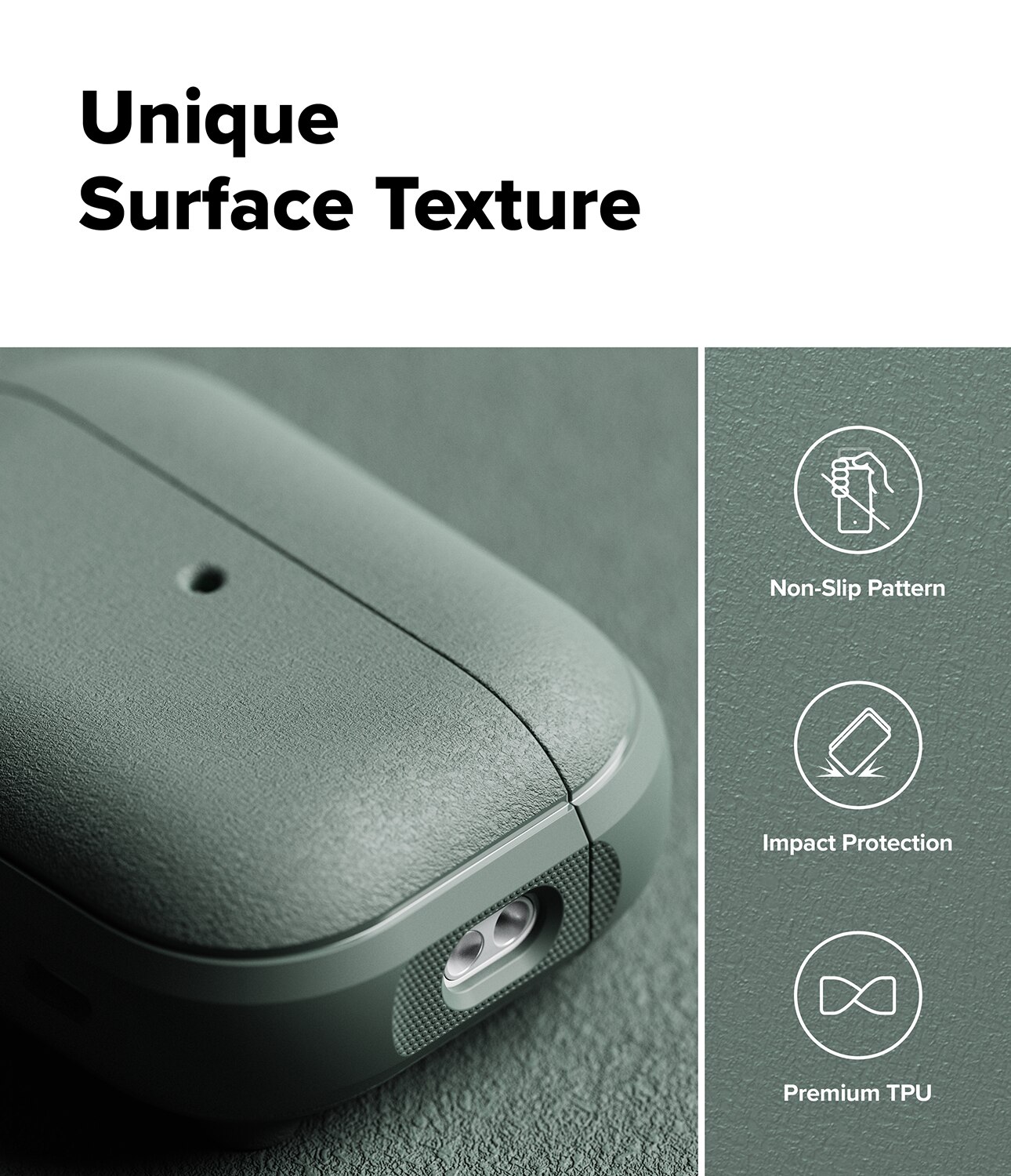 Onyx Magnetic Case Apple AirPods Pro 3 Sage Green