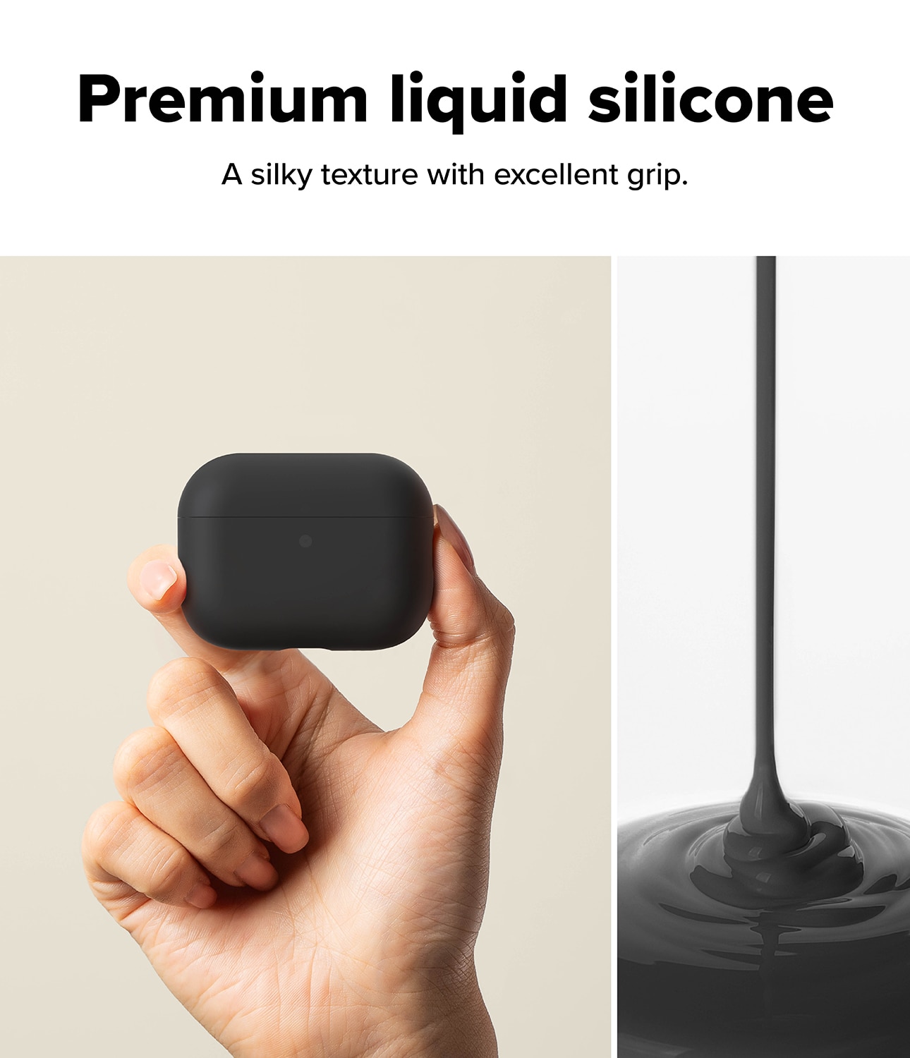 Silicone  Cover Apple AirPods Pro 3 Black