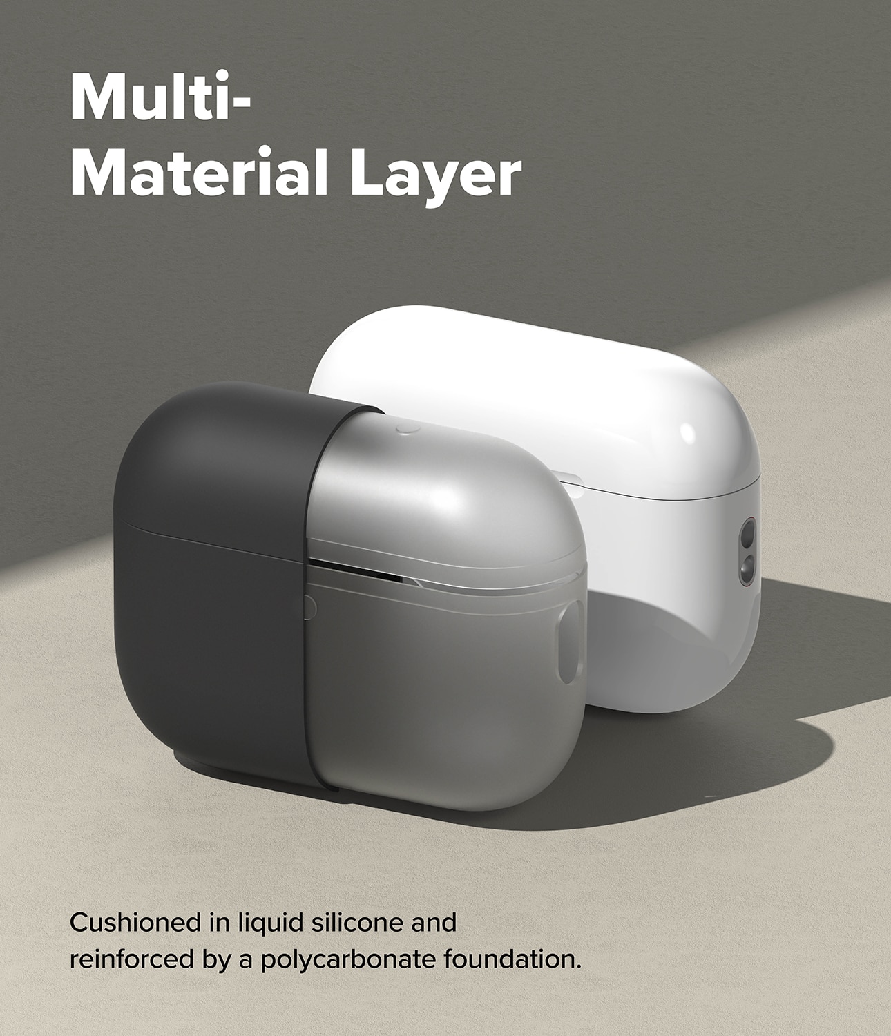 Silicone  Cover Apple AirPods Pro 3 Black