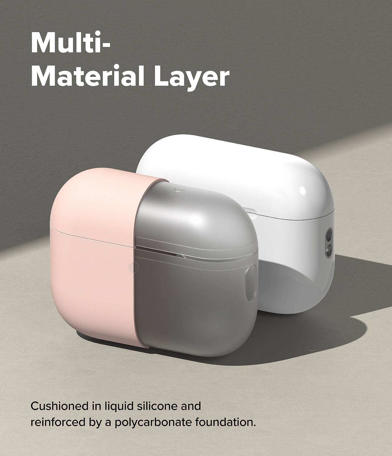 Silicone  Cover Apple AirPods Pro 3 Pink