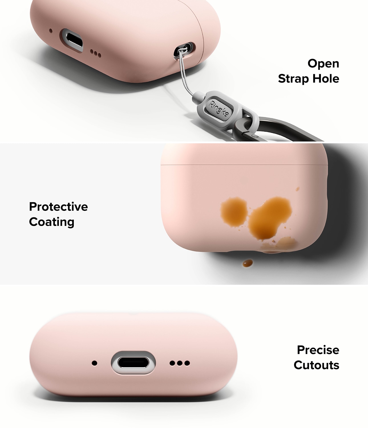 Silicone  Cover Apple AirPods Pro 3 Pink
