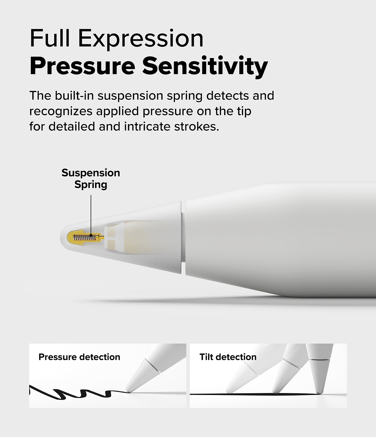 2B Tip Apple Pencil (3-pack) hvid