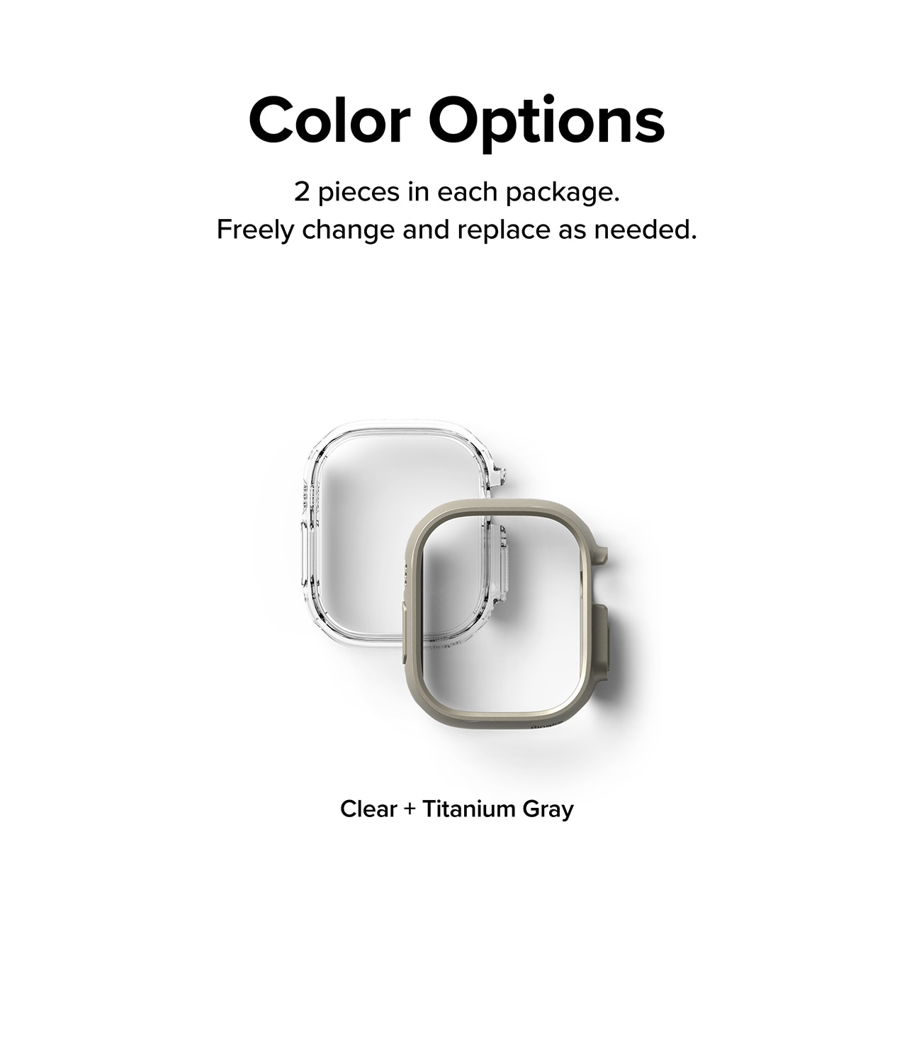 Slim Case (2-pack) Apple Watch Ultra 49mm 2nd Gen Flerfarvet/mønster