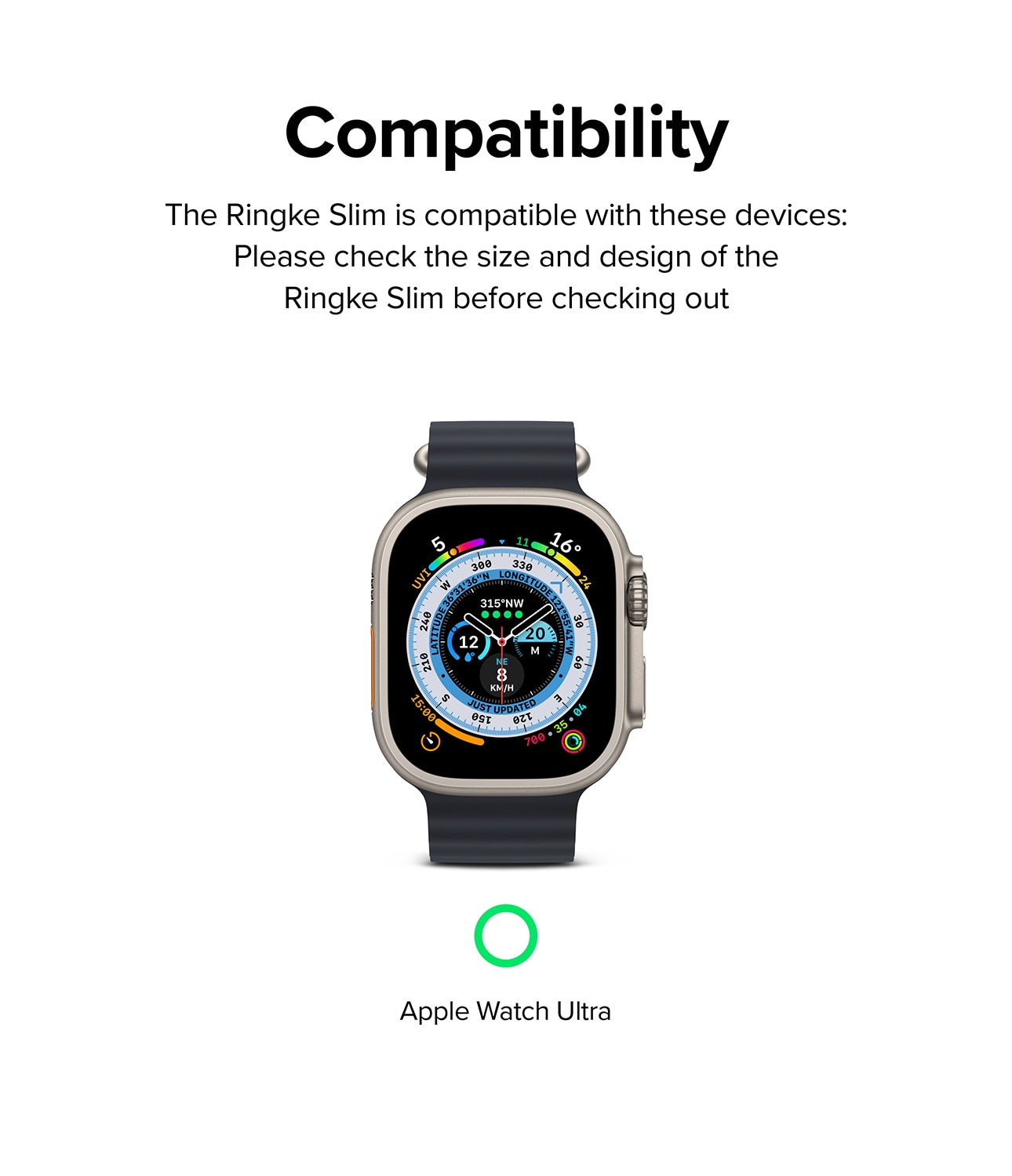Slim Case (2-pack) Apple Watch Ultra 49mm 2nd Gen Flerfarvet/mønster