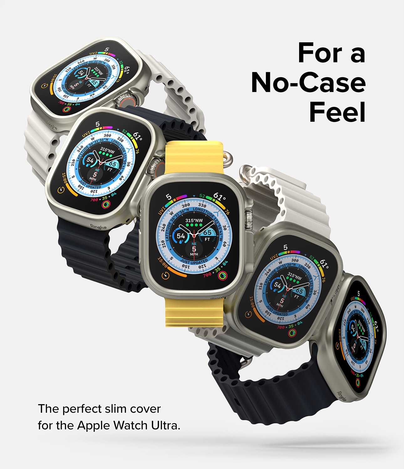 Slim Case (2-pack) Apple Watch Ultra 49mm 2nd Gen Flerfarvet/mønster