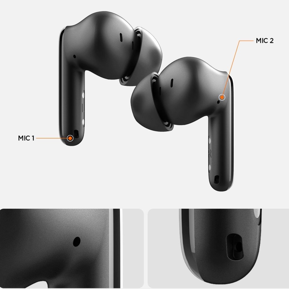 ANC In-Ear Høretelefoner Hvid