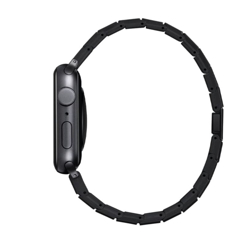 Apple Watch 45mm Series 9 Armbånd Modern Carbon Fiber Black