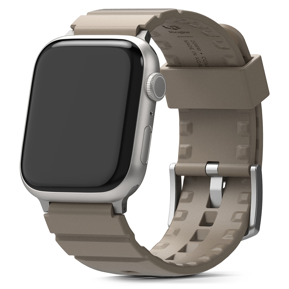 Rubber One Bold Band Apple Watch 42mm Gray Sand