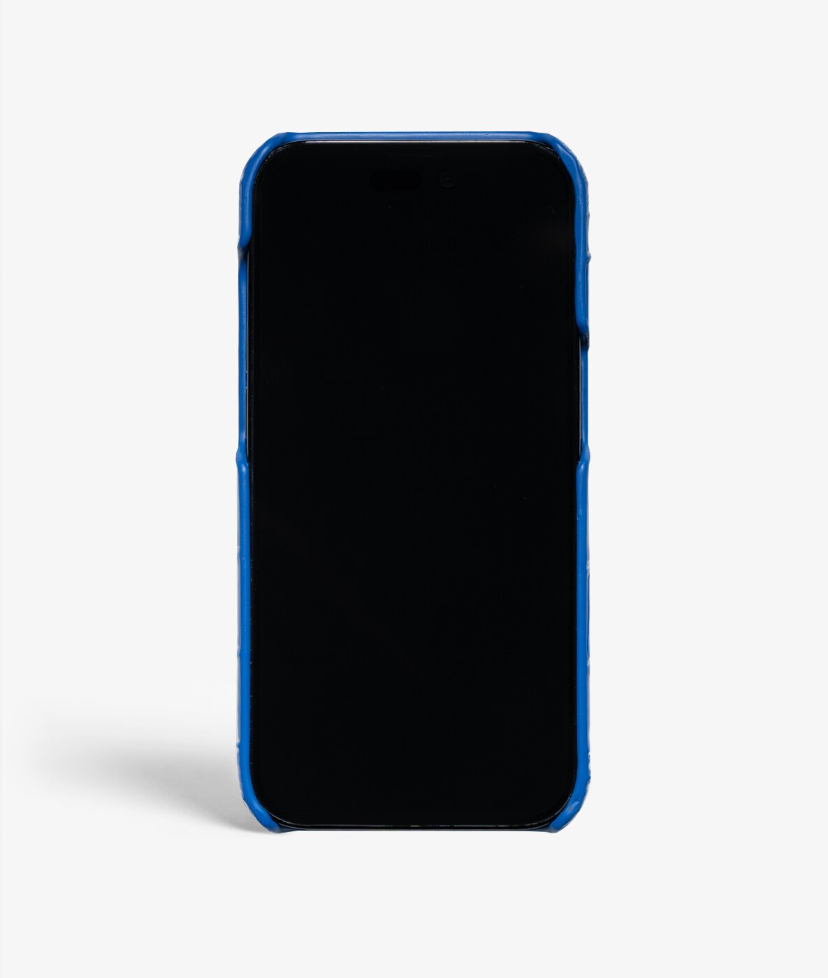 Cover iPhone 14 Pro Max Croco Blå