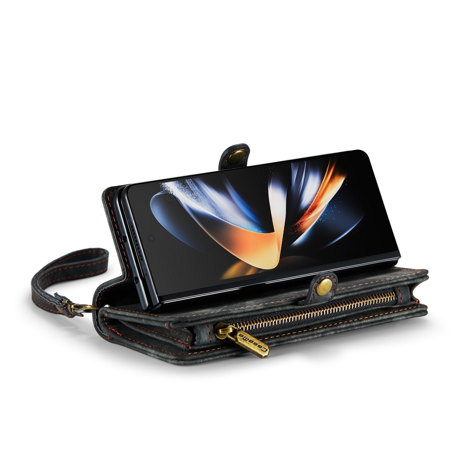 Multi-slot Mobiltaske Samsung Galaxy Z Fold 4 grå