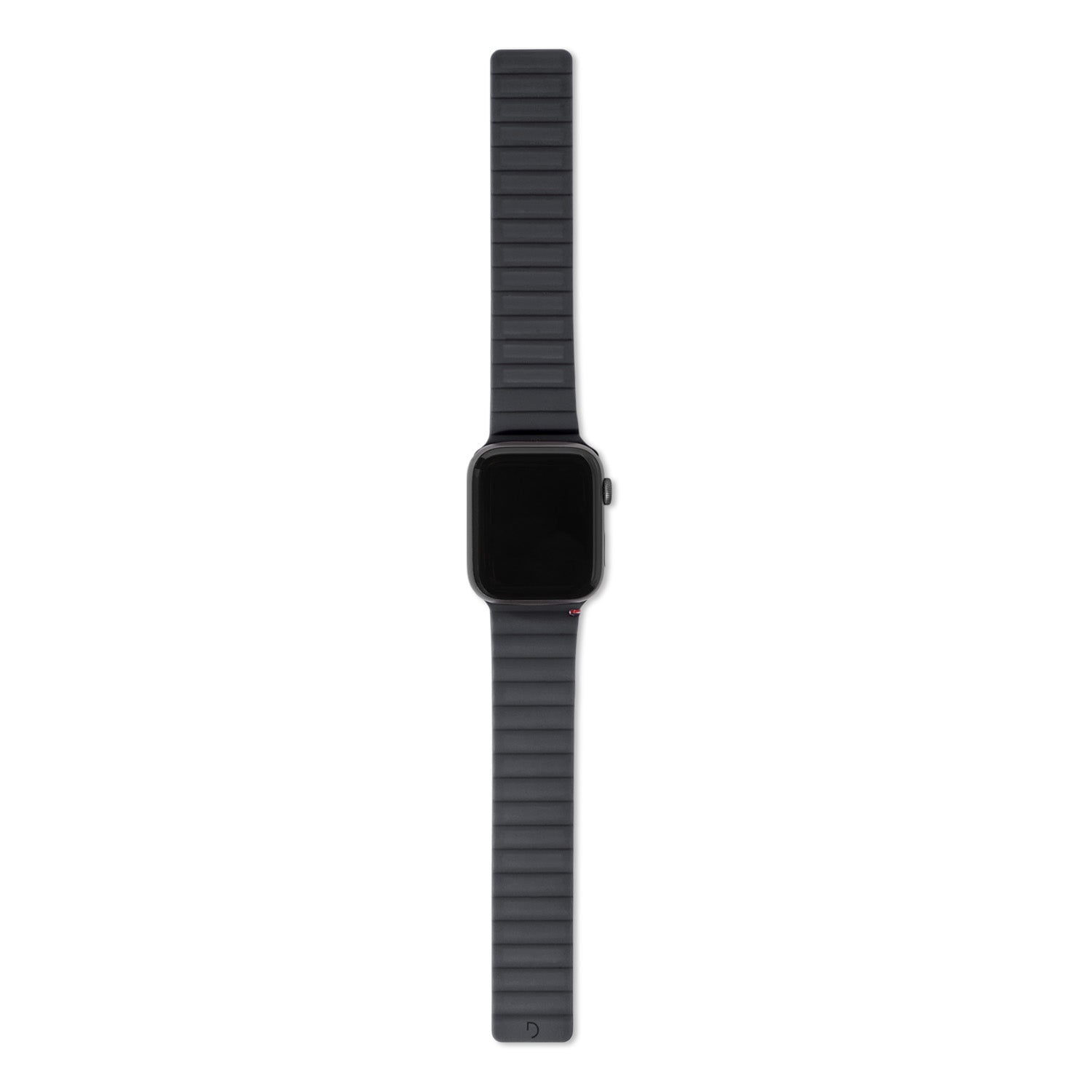 Silicone Magnetic Traction Strap Lite Apple Watch 41mm Series 9 Charcoal
