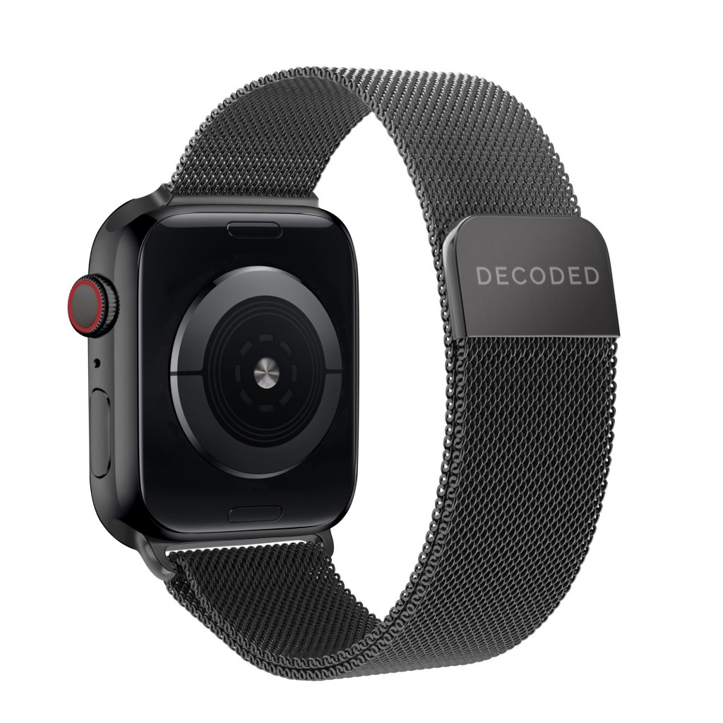 Milan Traction Strap Apple Watch 41mm Series 7 Black