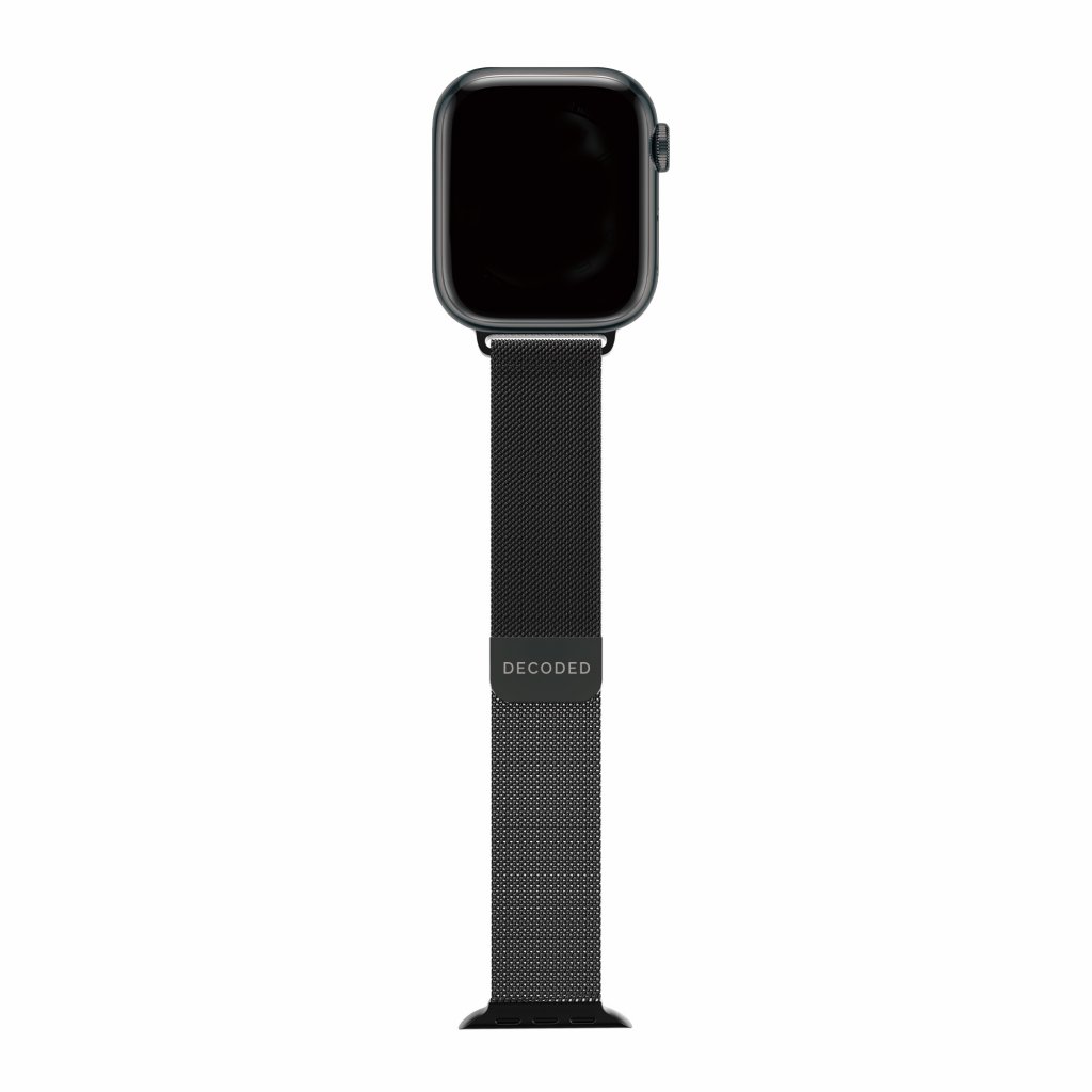 Milan Traction Strap Apple Watch 41mm Series 9 Black