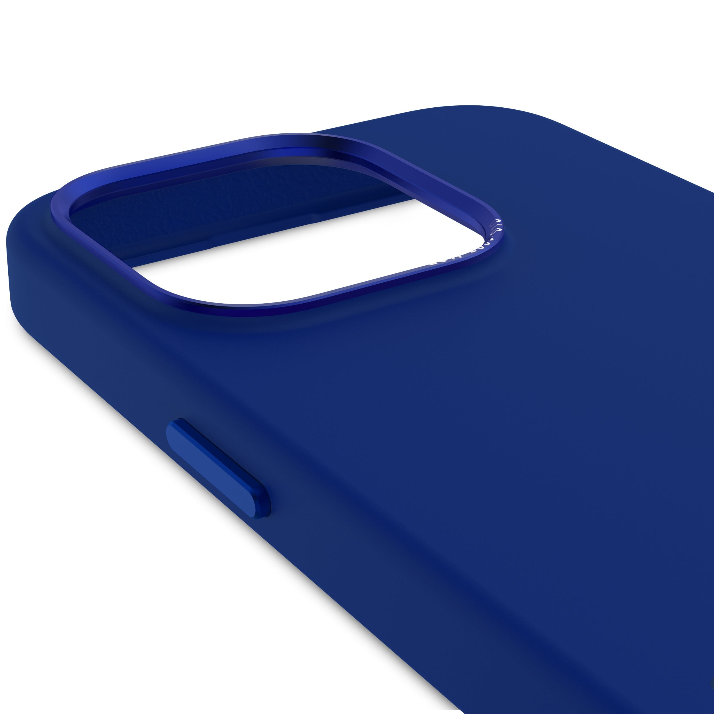 AntiMicrobial Silicone Back Cover iPhone 15 Pro Max Galactic Blue