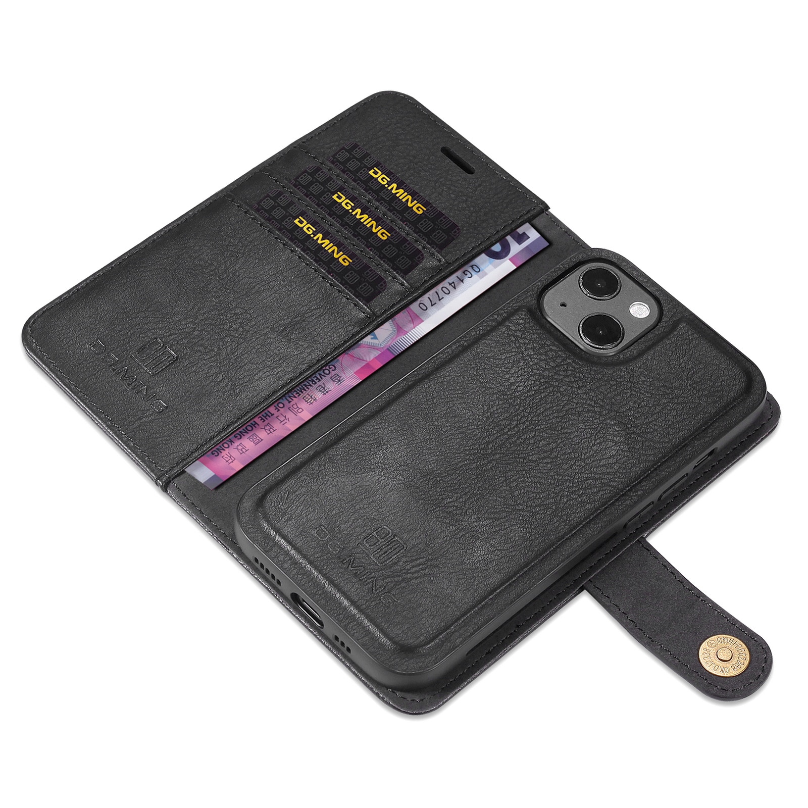 Magnet Wallet iPhone 13 Mini Black