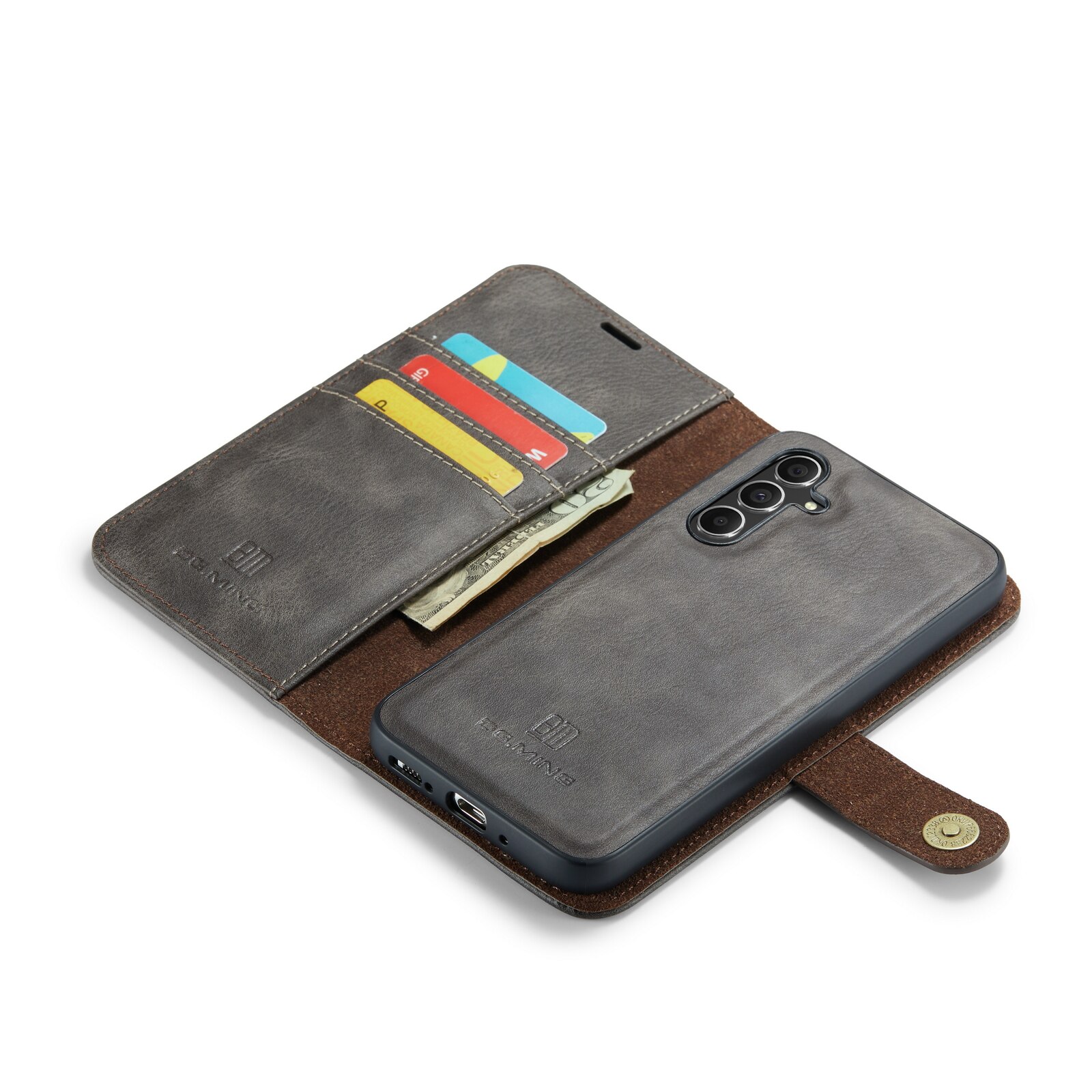 Magnet Wallet Samsung Galaxy A54 Brown