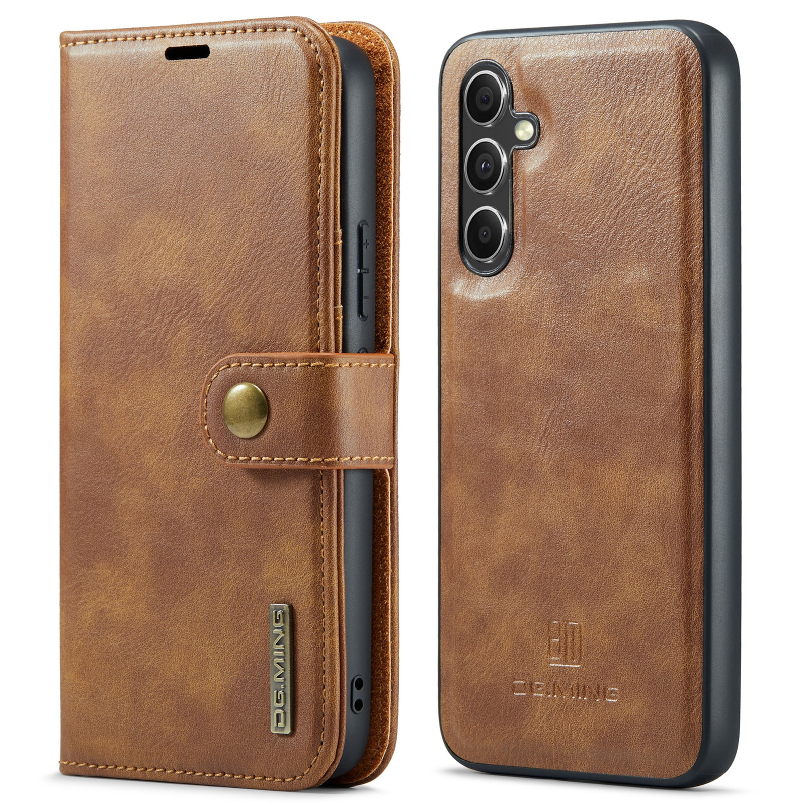 Magnet Wallet Samsung Galaxy A54 Cognac