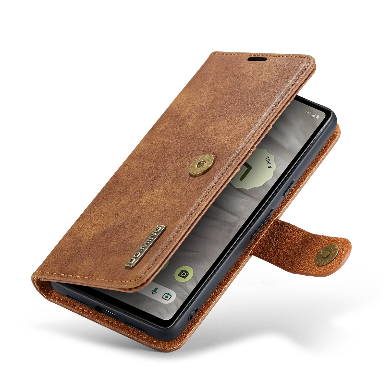 Magnet Wallet Google Pixel 7a Cognac