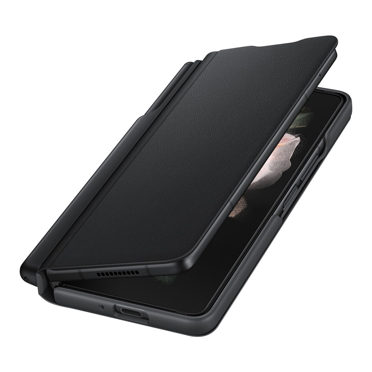 Flip Cover with Pen Galaxy Z Fold 3 Black