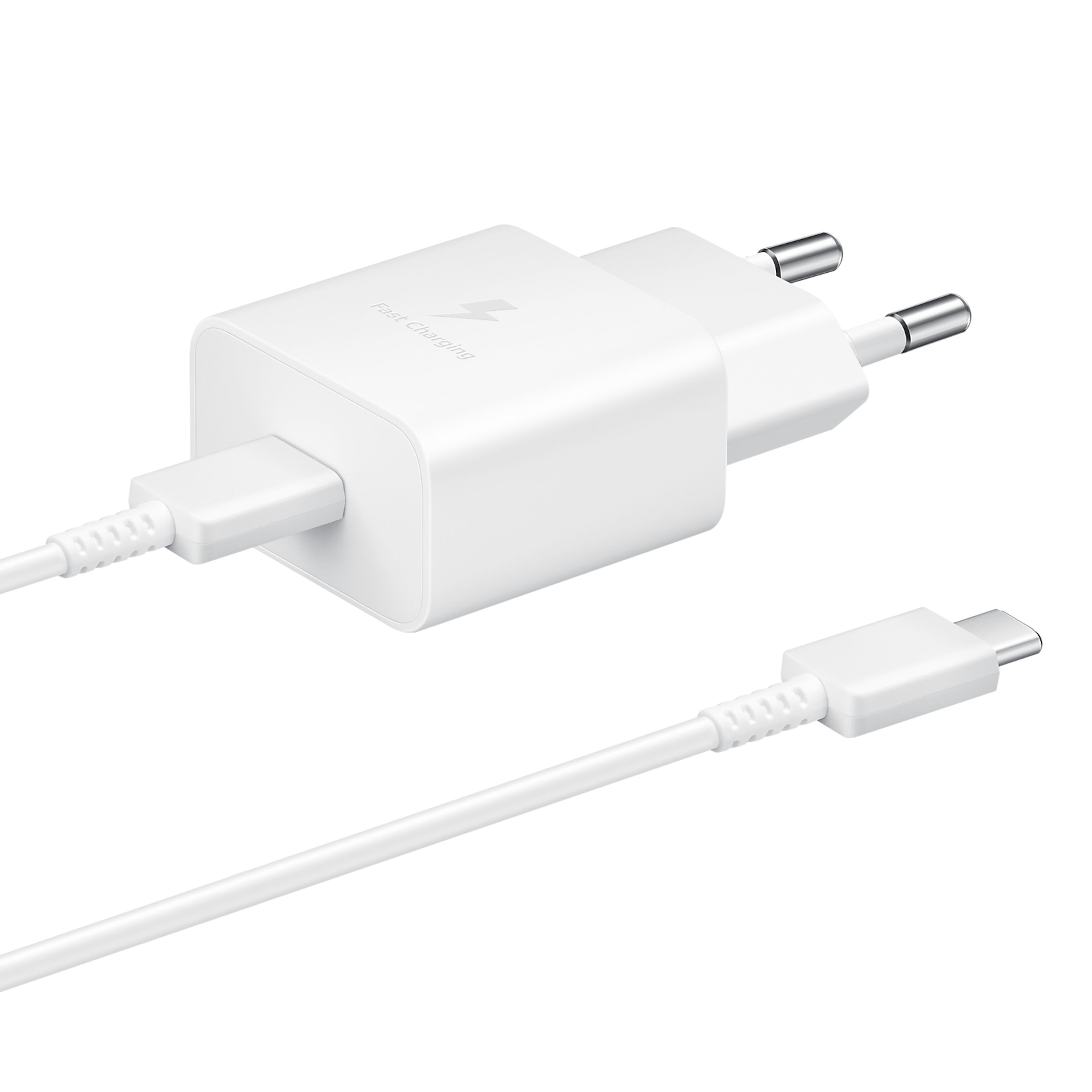 Mobilopladere PD Fast Charge 15W USB-C hvid