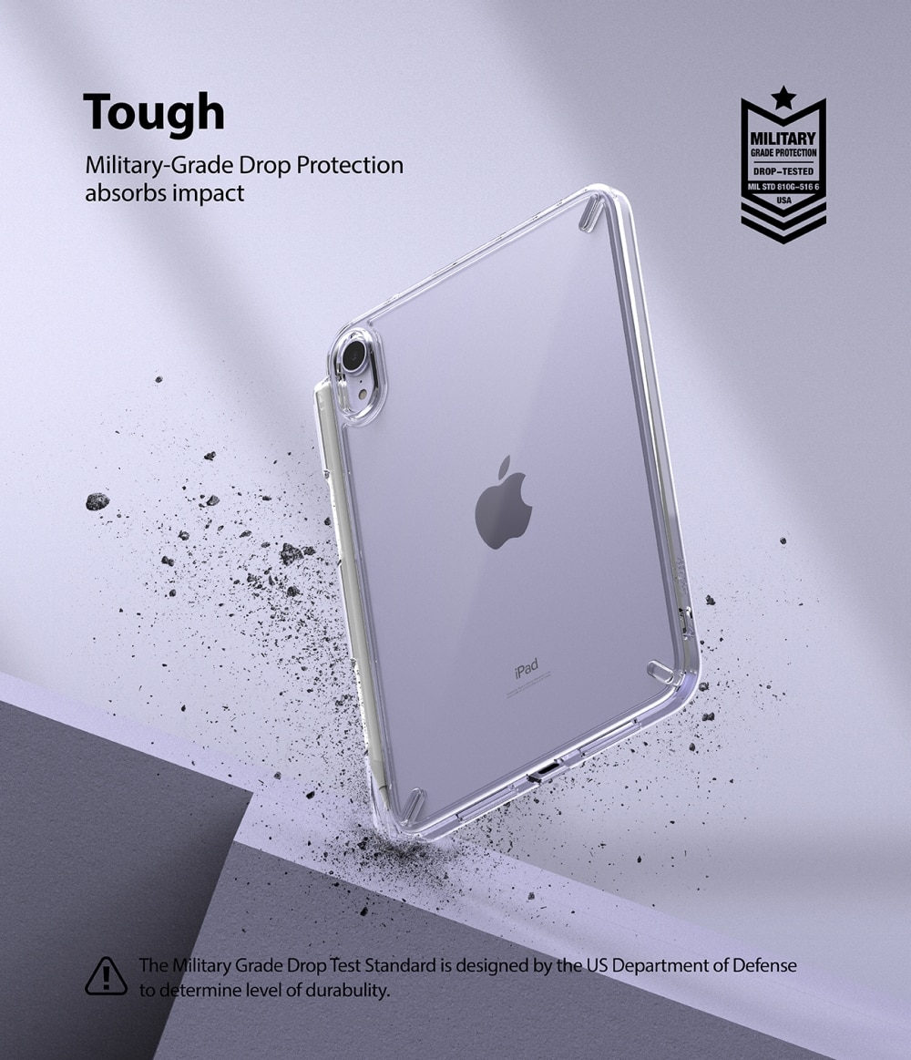 Fusion Case iPad Mini 6th Gen (2021) Clear