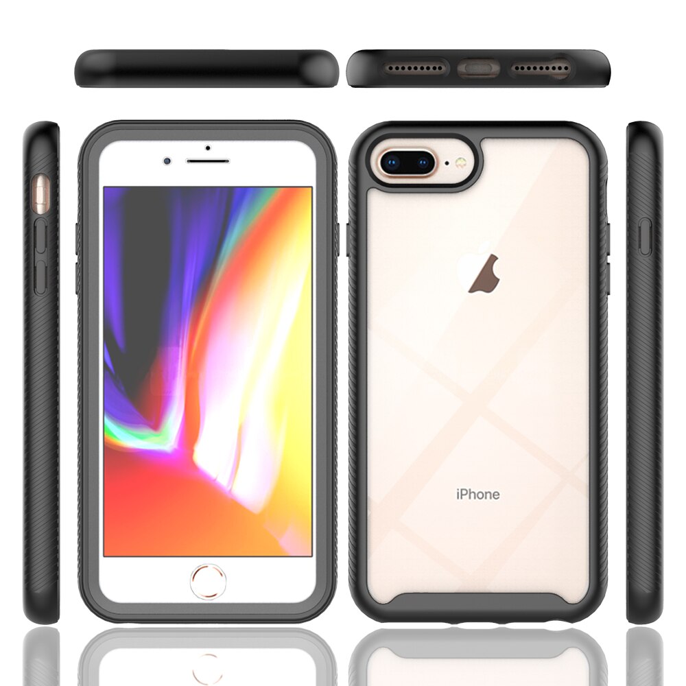 Full Protection Case iPhone 7 Plus/8 Plus sort