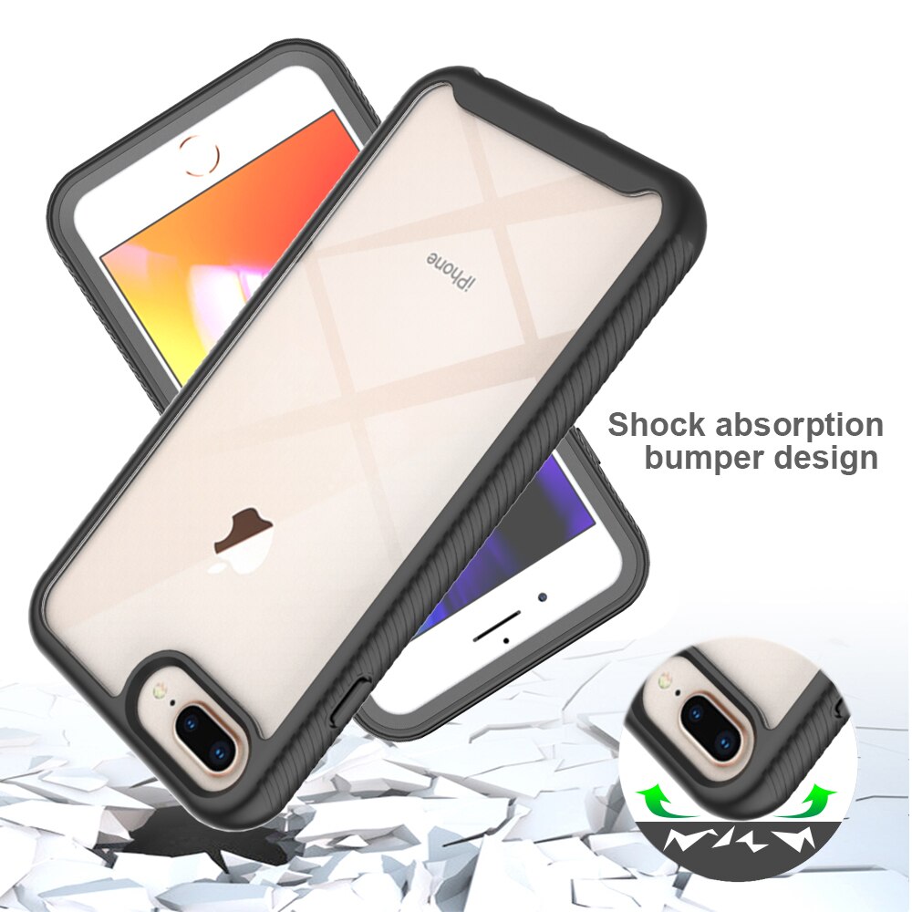 Full Protection Case iPhone 7 Plus/8 Plus sort