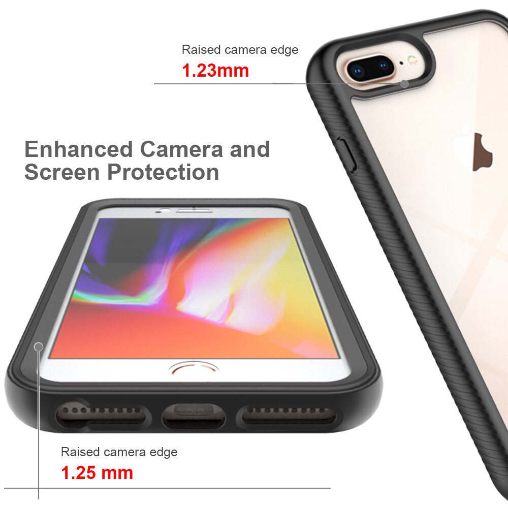 Full Protection Case iPhone 7 Plus/8 Plus sort