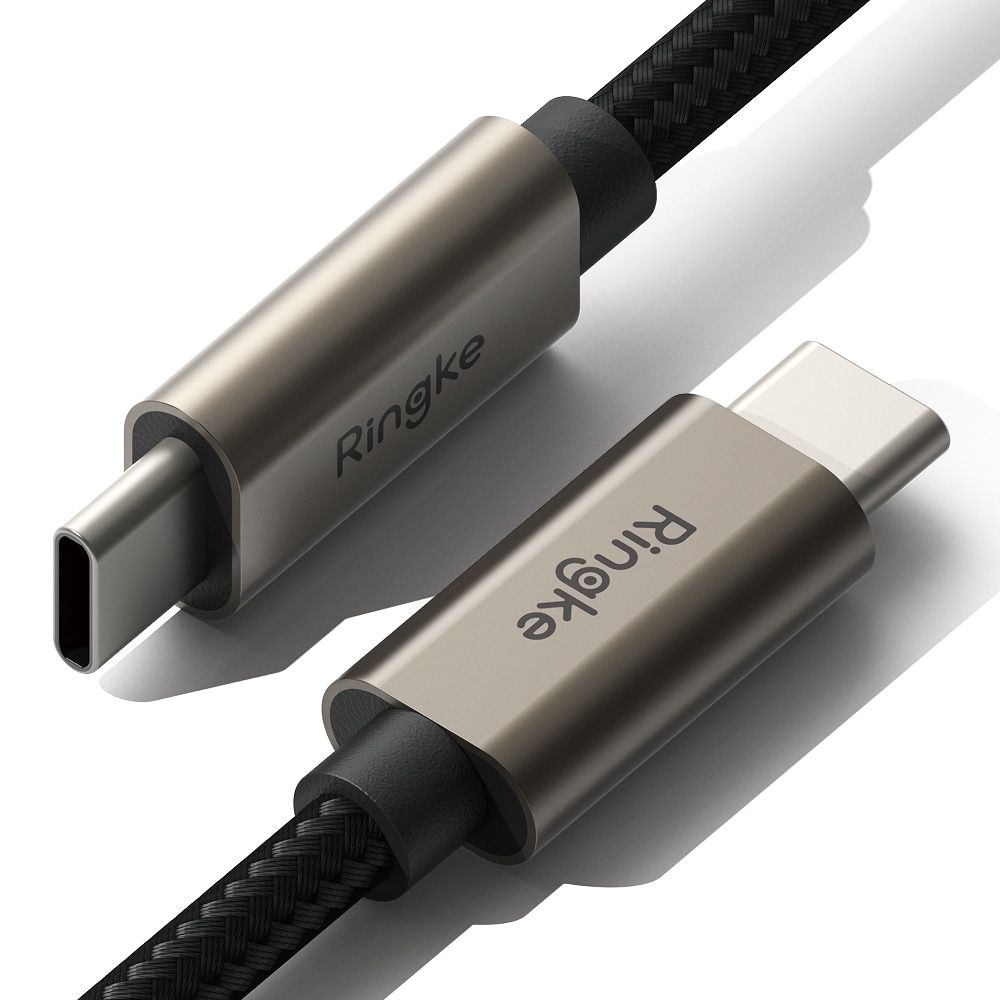 Fast Charging Basic Kabel USB-C -> USB-C 2m sort