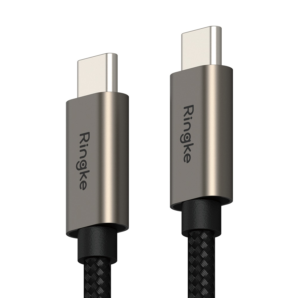 Fast Charging Basic Kabel USB-C -> USB-C 2m sort