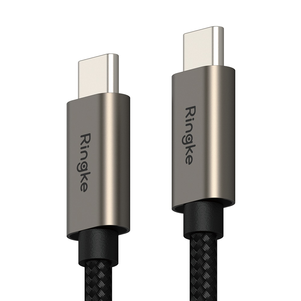 Fast Charging Basic Kabel USB-C -> USB-C 1m sort