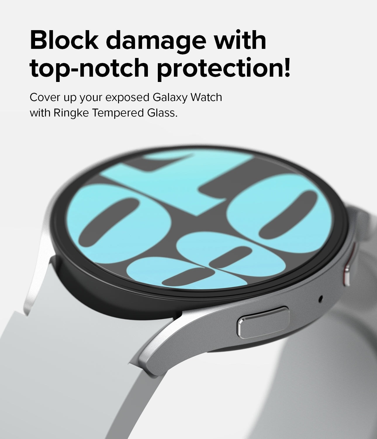 Screen Tempered Glass Samsung Galaxy Watch 6 40mm (4-pack)