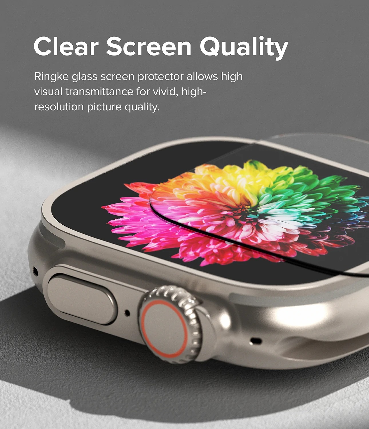 Screen Tempered Glass Apple Watch Ultra 2 49mm (4-pack)