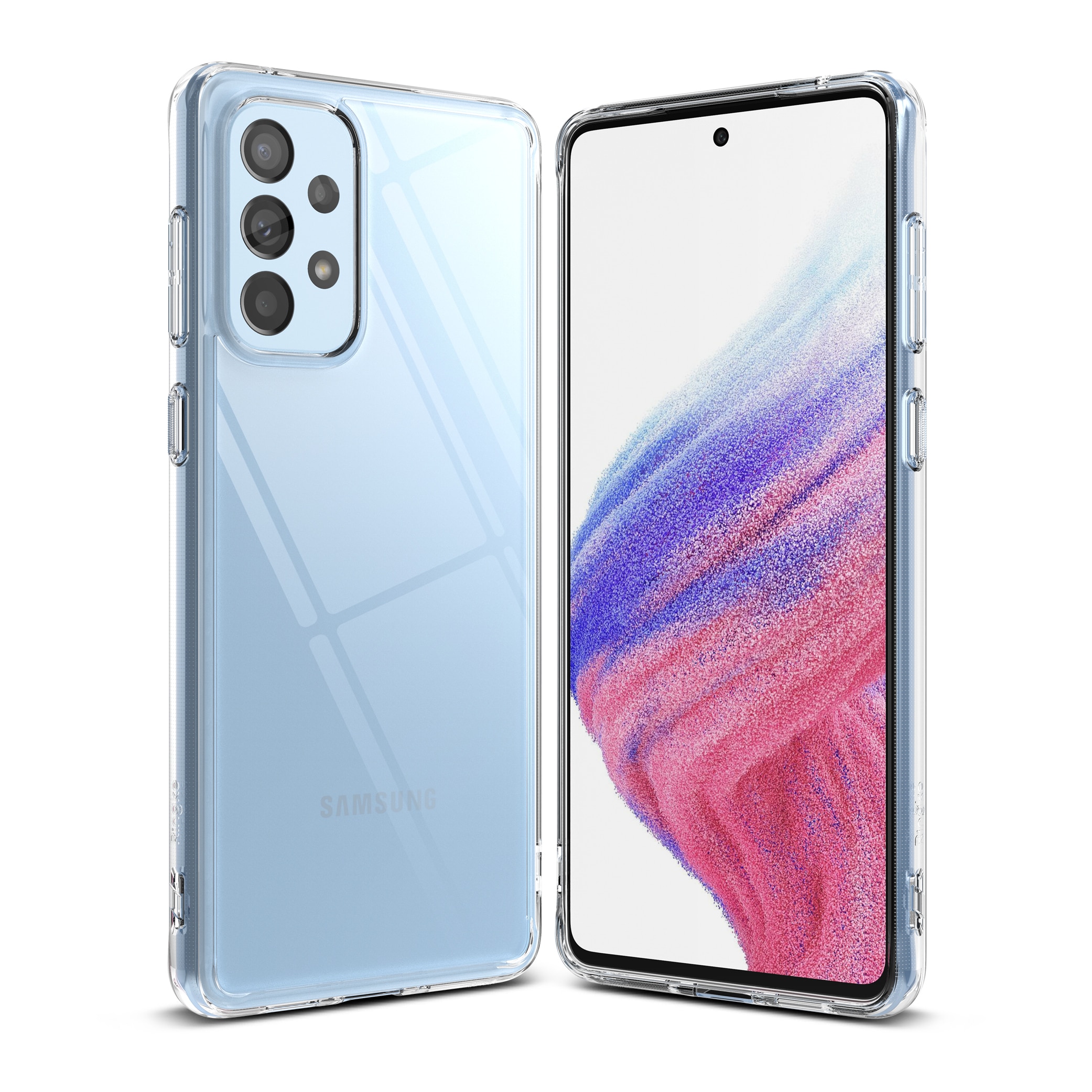 Fusion Case Samsung Galaxy A53 Gennemsigtig