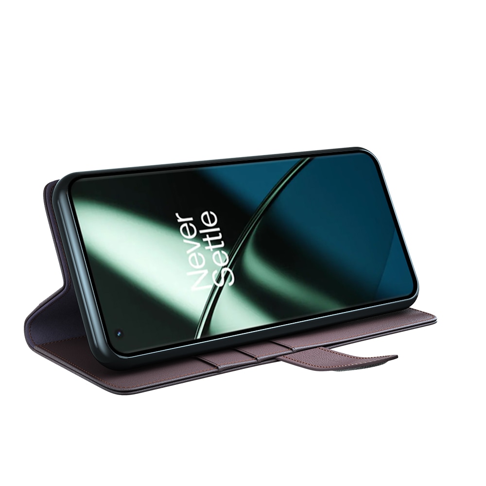 Ægte Læderetui OnePlus 11 brun