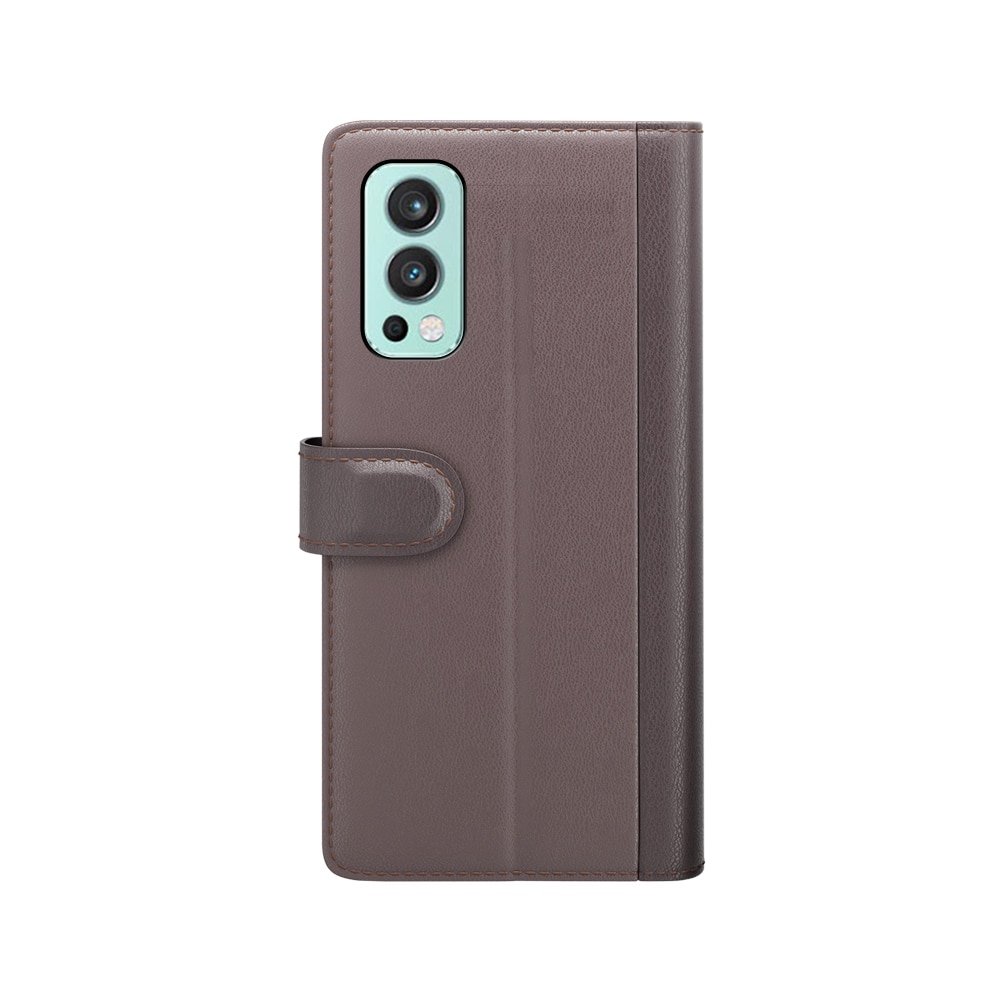 Ægte Læderetui  OnePlus Nord 2 5G Brun
