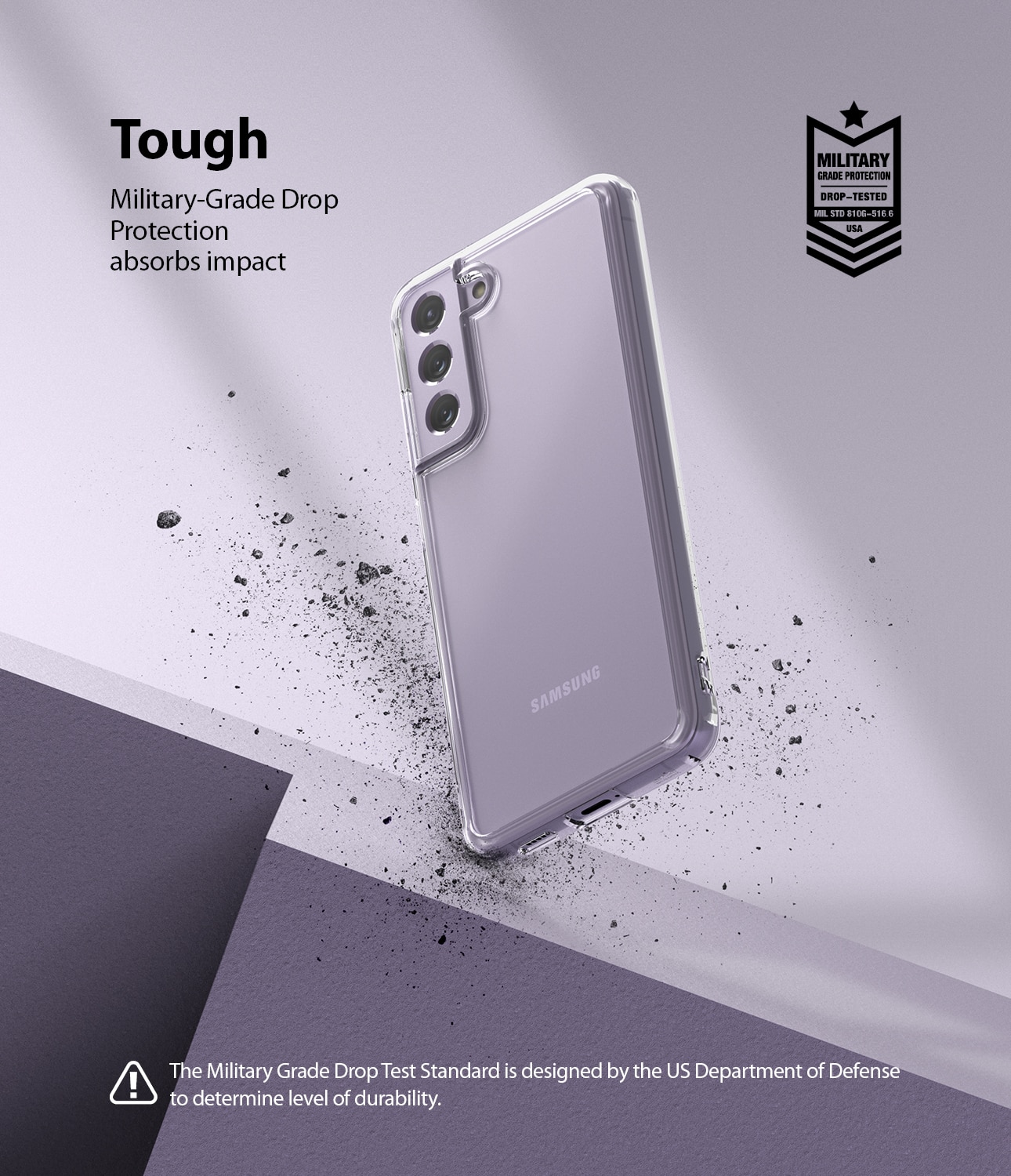 Fusion Case Samsung Galaxy S21 FE Gennemsigtig