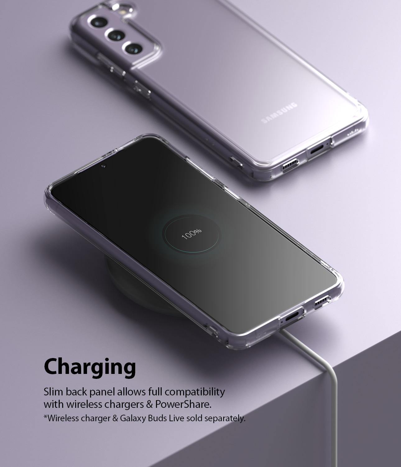 Fusion Case Samsung Galaxy S21 FE Gennemsigtig