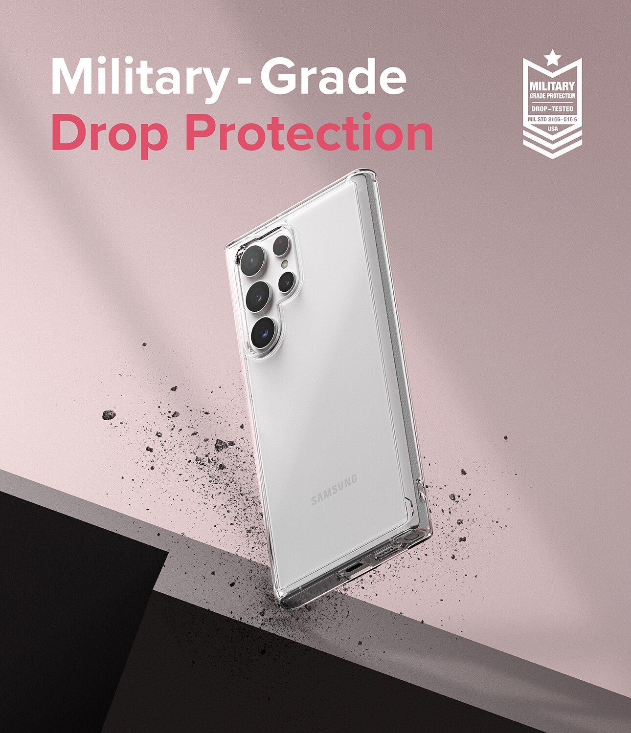 Fusion Case Samsung Galaxy S22 Ultra Gennemsigtig