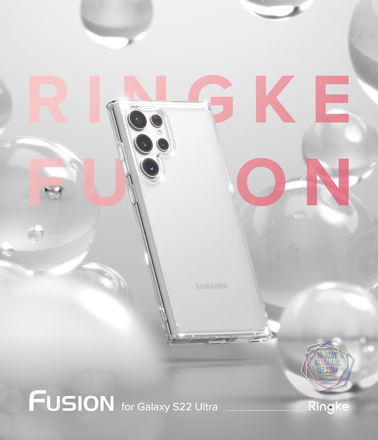 Fusion Case Samsung Galaxy S22 Ultra Gennemsigtig