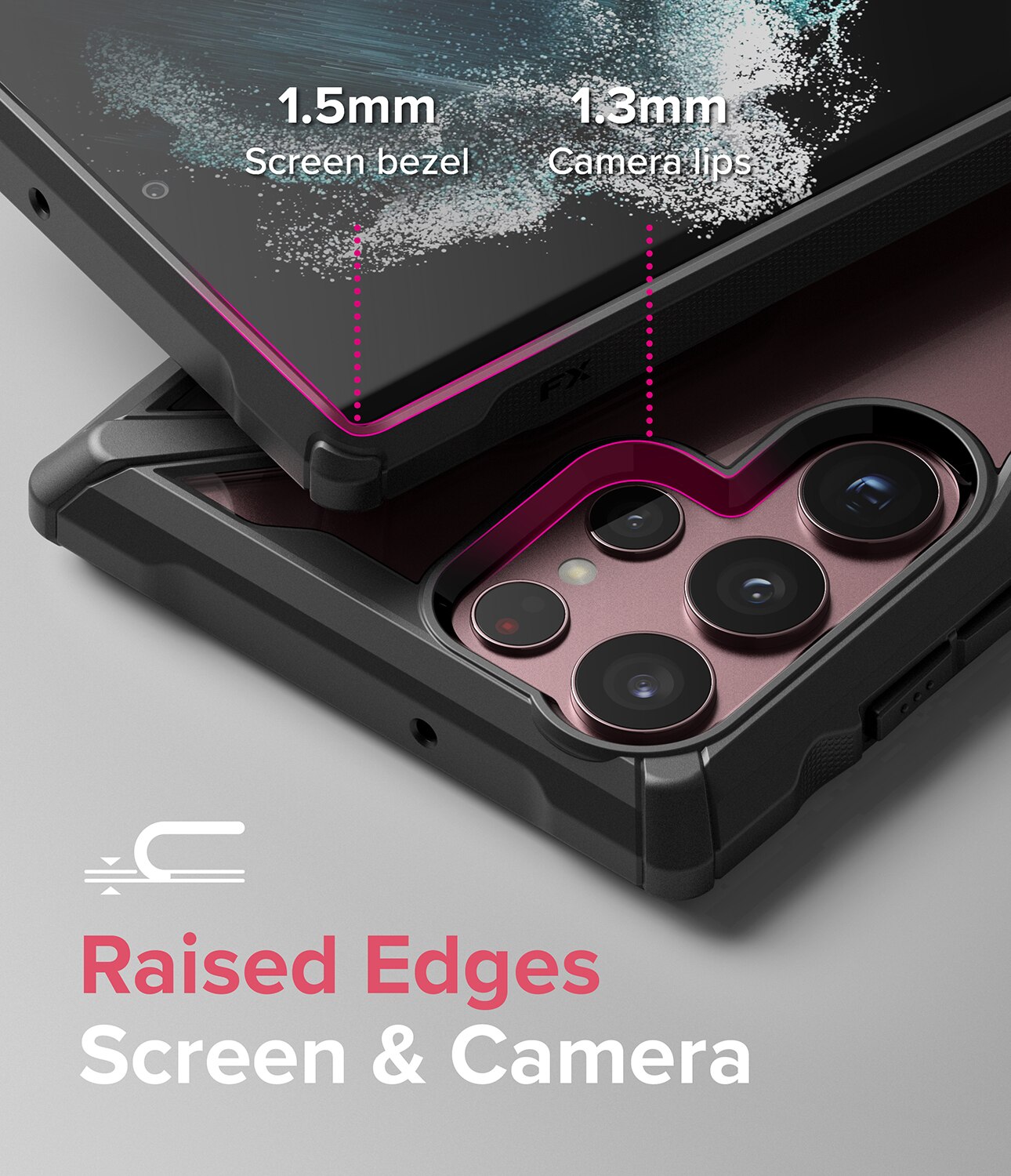 Fusion X Case Samsung Galaxy S22 Ultra Sort