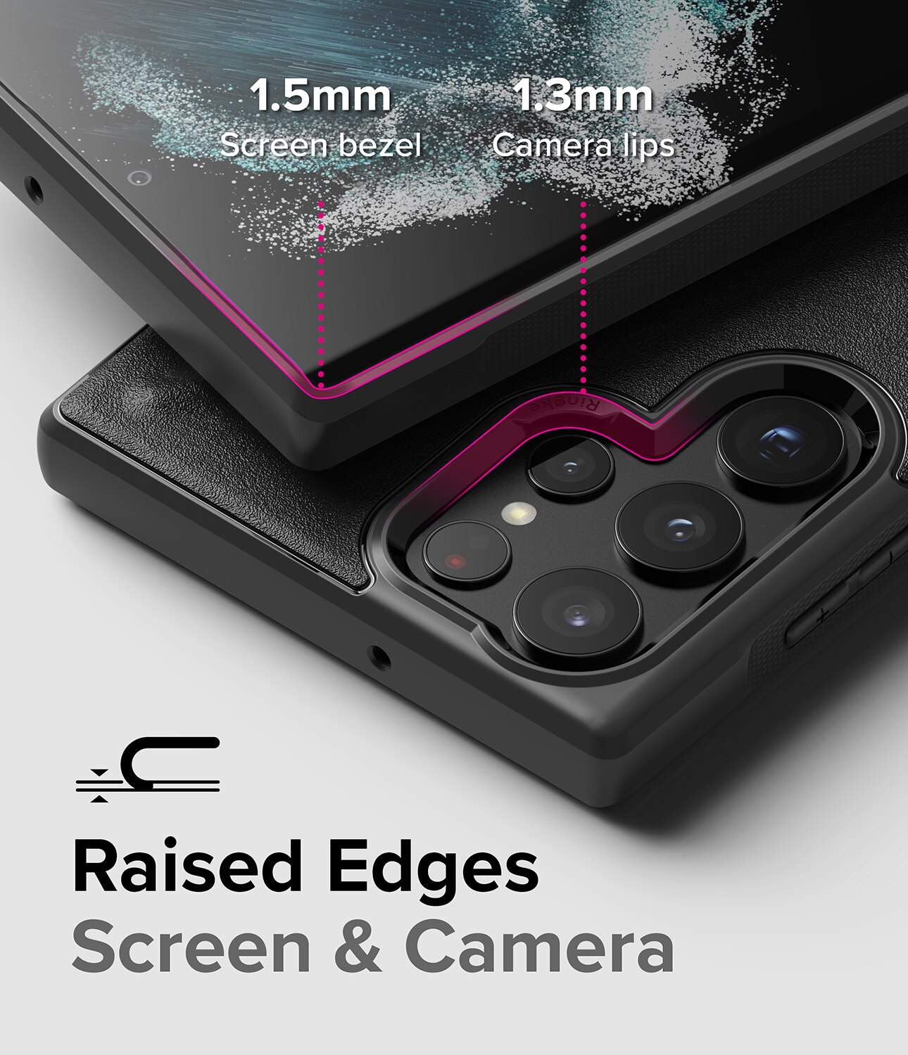 Onyx Case Samsung Galaxy S22 Ultra Sort