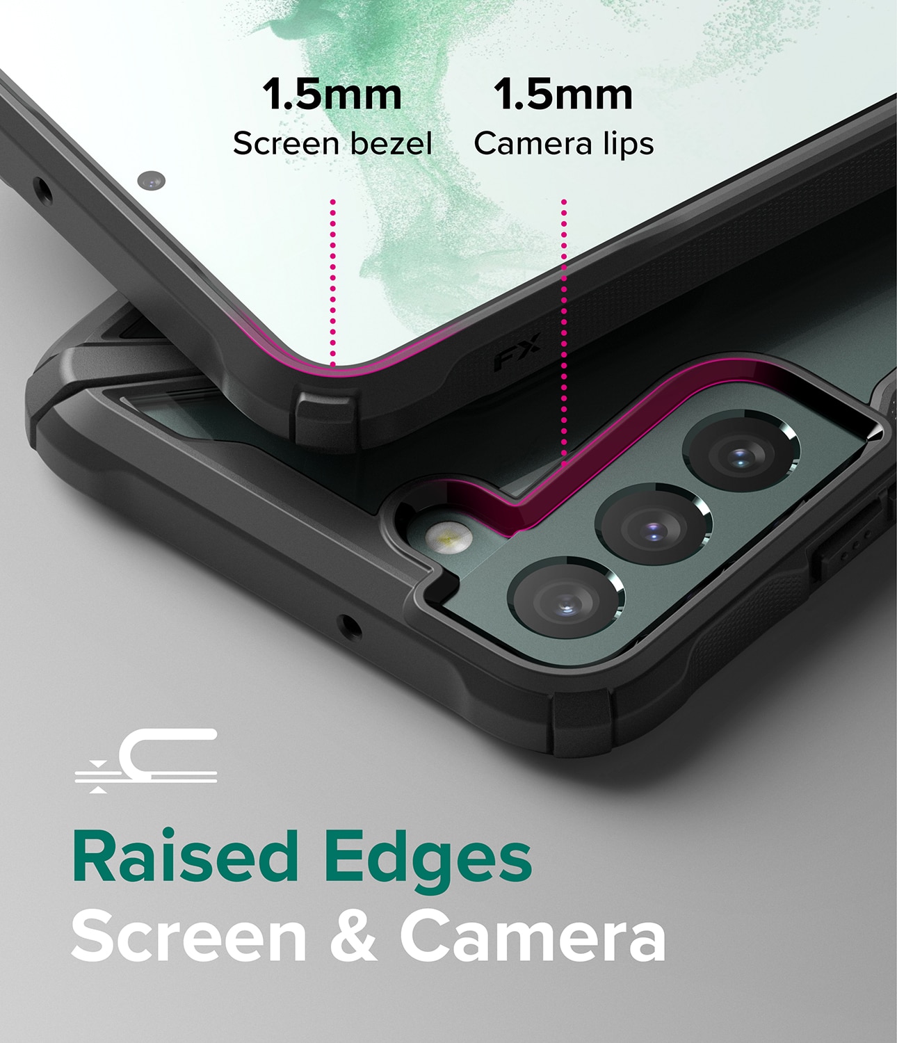 Fusion X Case Samsung Galaxy S22 Plus Sort
