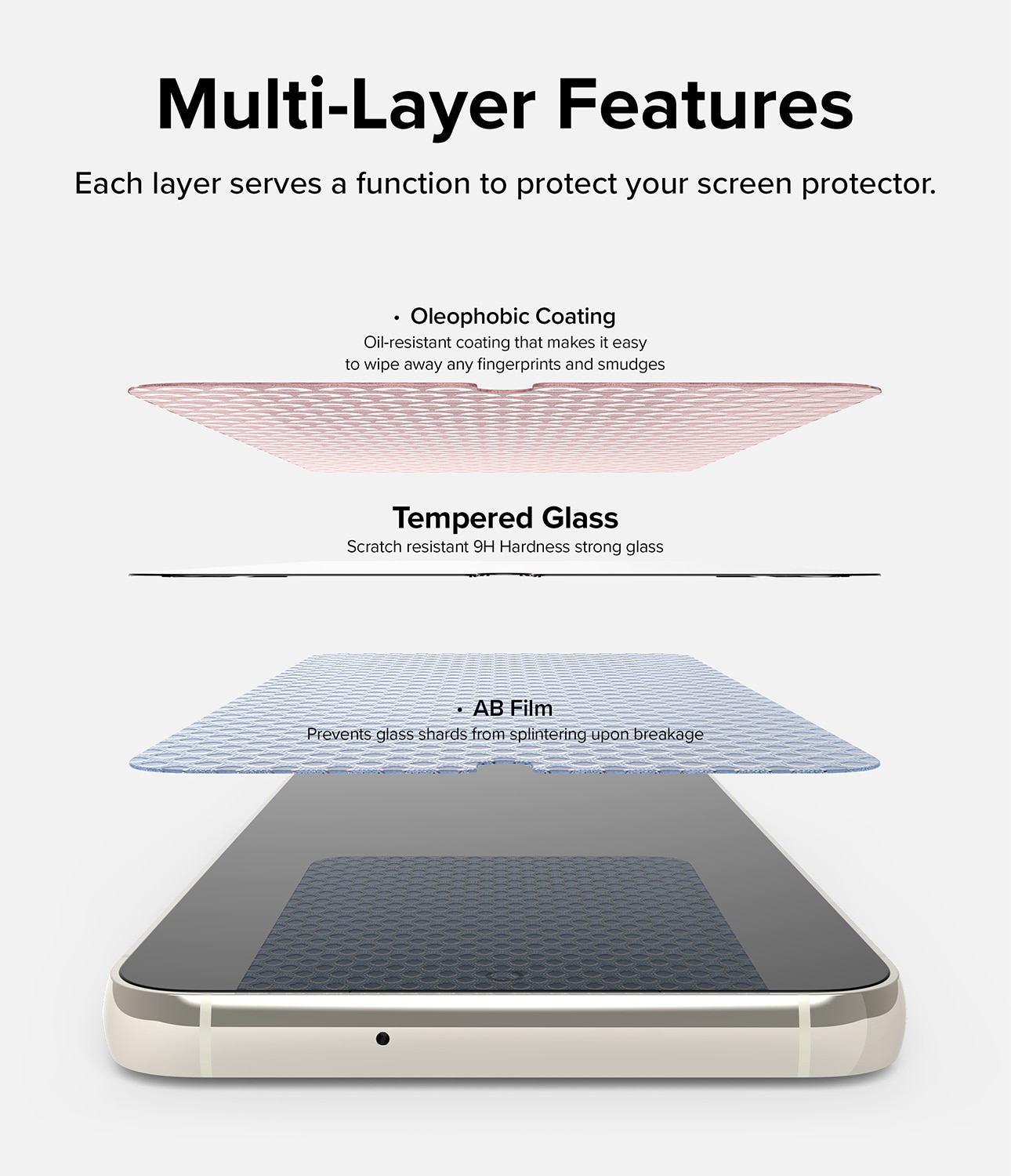 Screen Protector Glass Samsung Galaxy S23 Plus (2-pack)