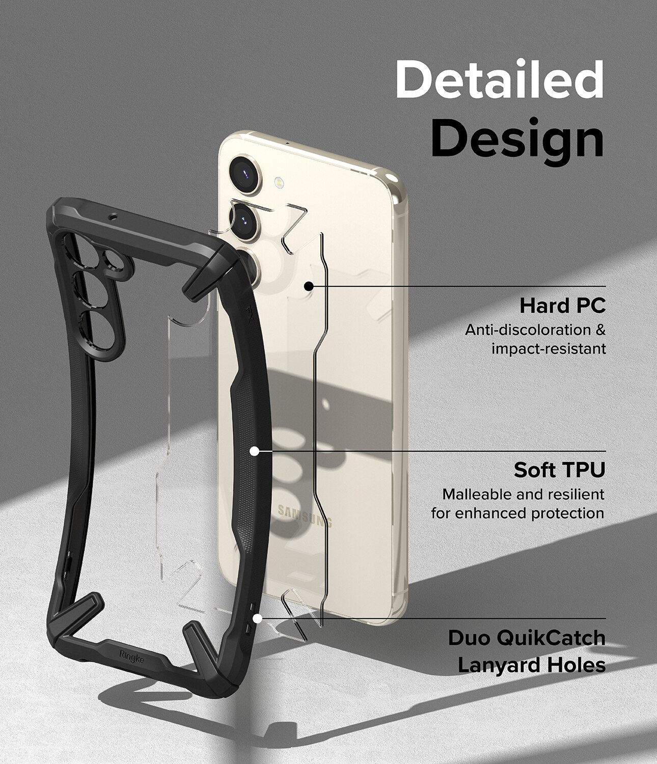 Fusion X Case Samsung Galaxy S23 Sort