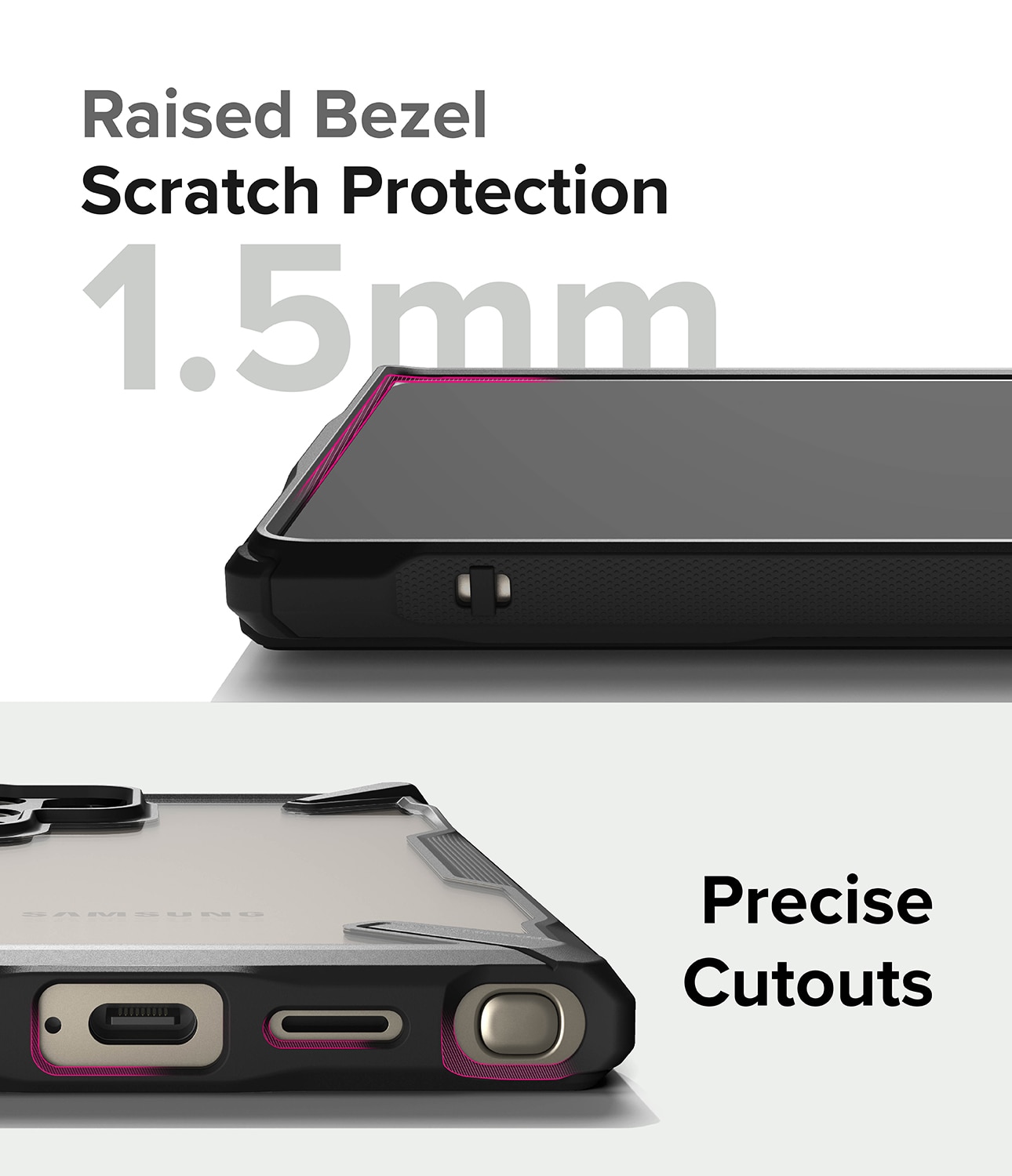 Fusion X Case Samsung Galaxy S24 Ultra sort