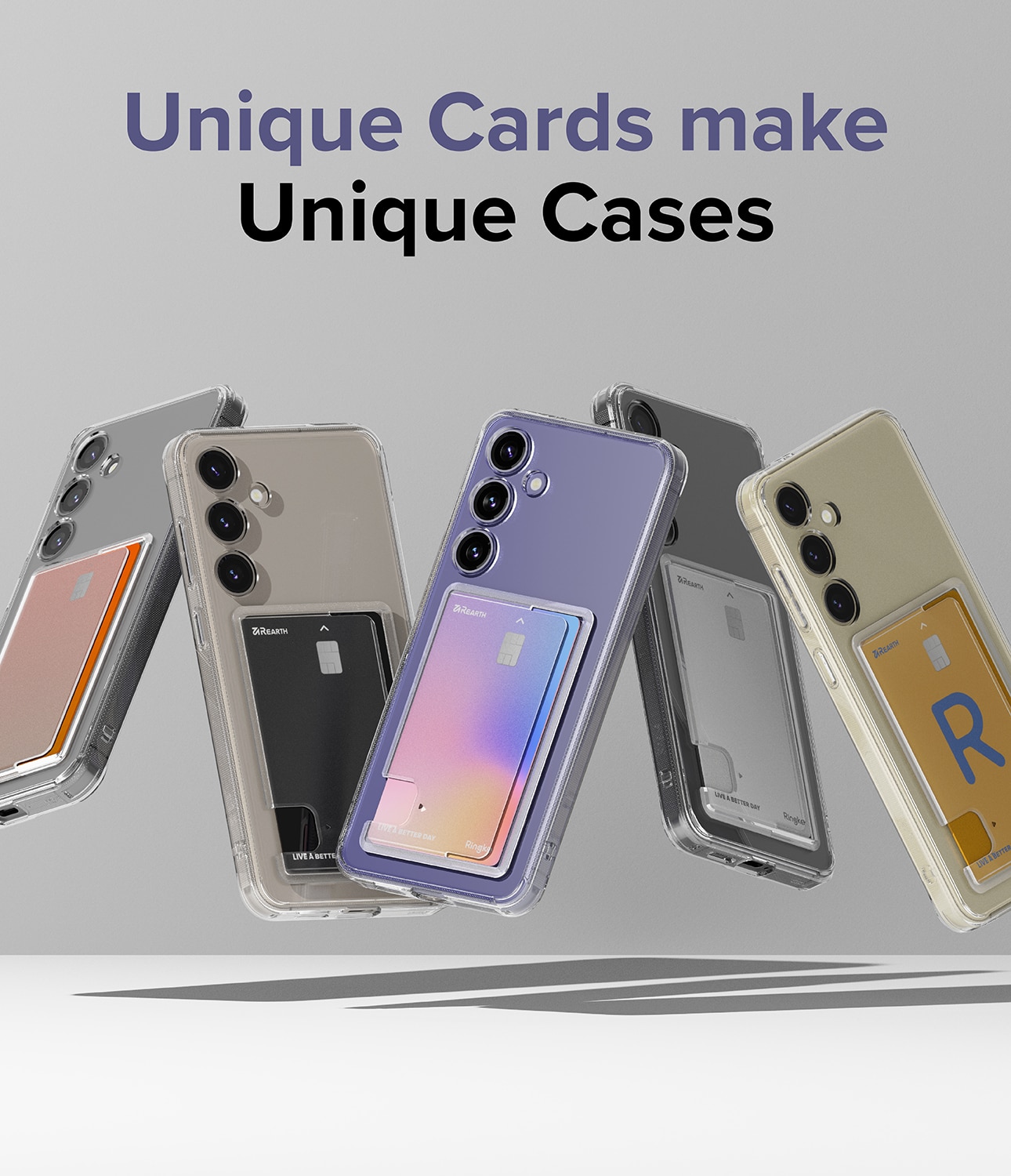 Fusion Card Case Samsung Galaxy S24 Clear