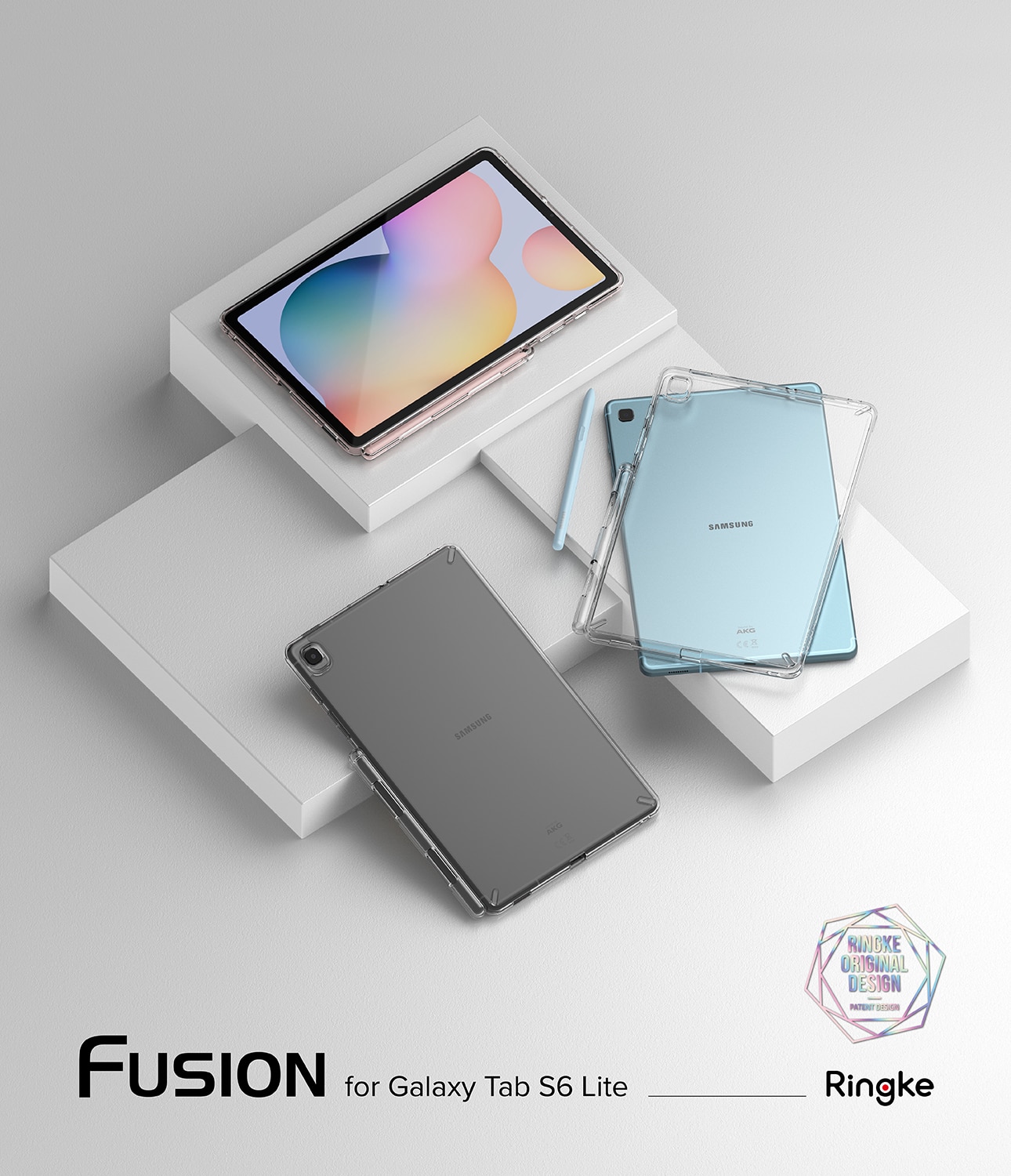 Fusion Case Samsung Galaxy Tab S6 Lite 10.4 Clear